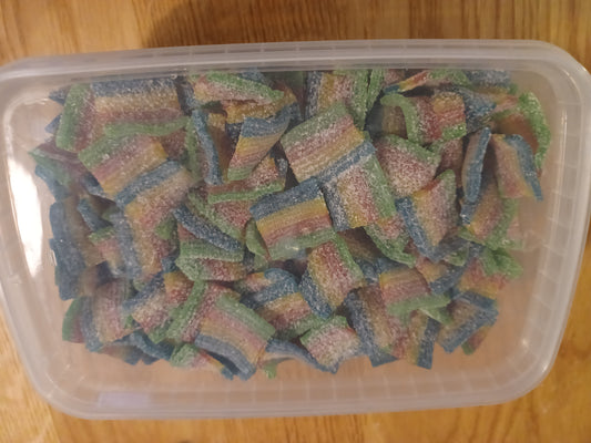 Miss Molley's Original Fizzy Rainbow Belt 100g to 1kg