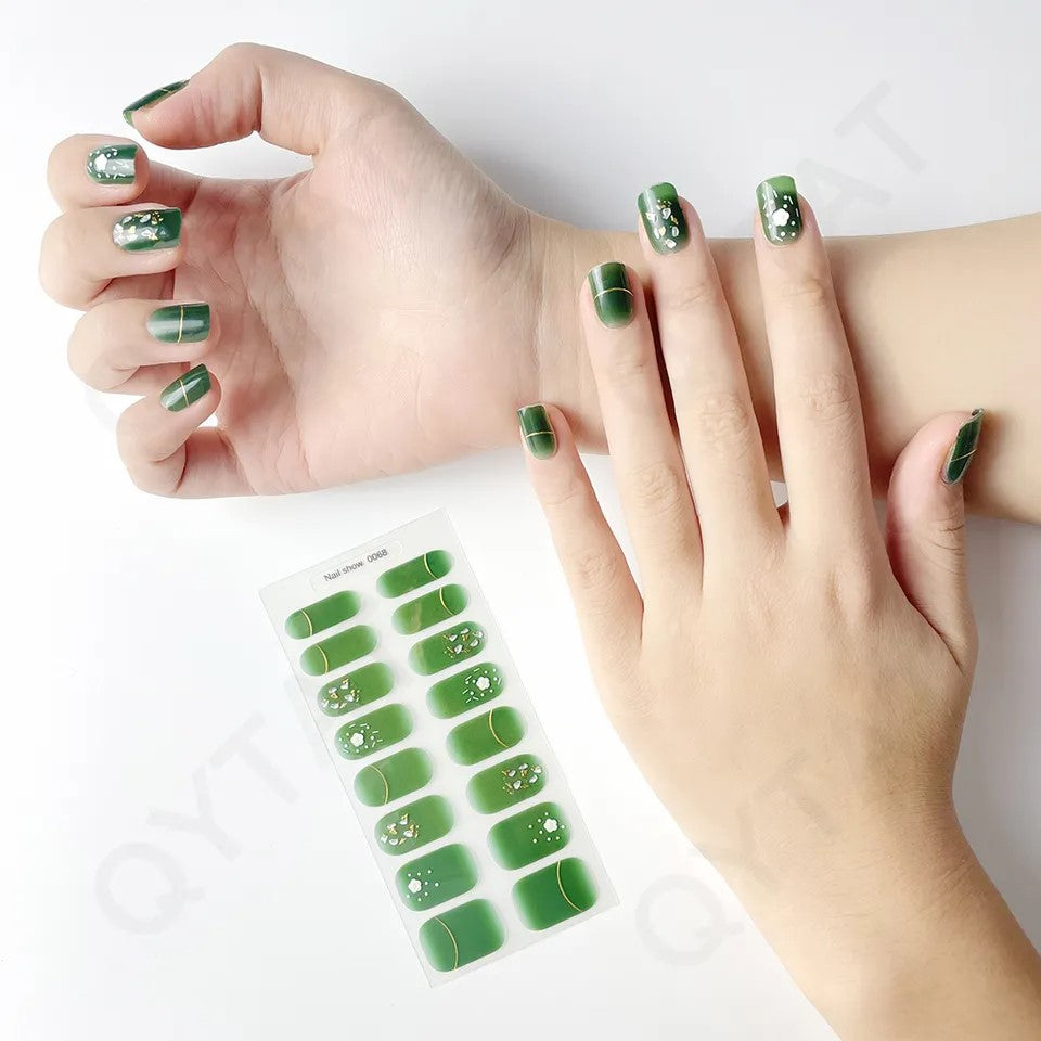 Nail wrap pattern 16