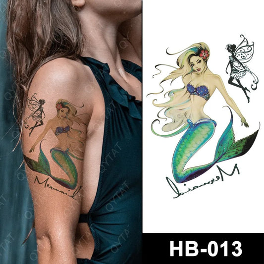 Temporary tattoo medium size HB013 148 x 210