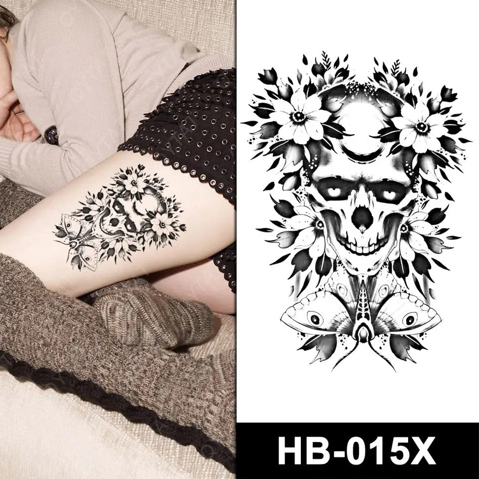 Temporary tattoo medium size HB015X 148 x 210