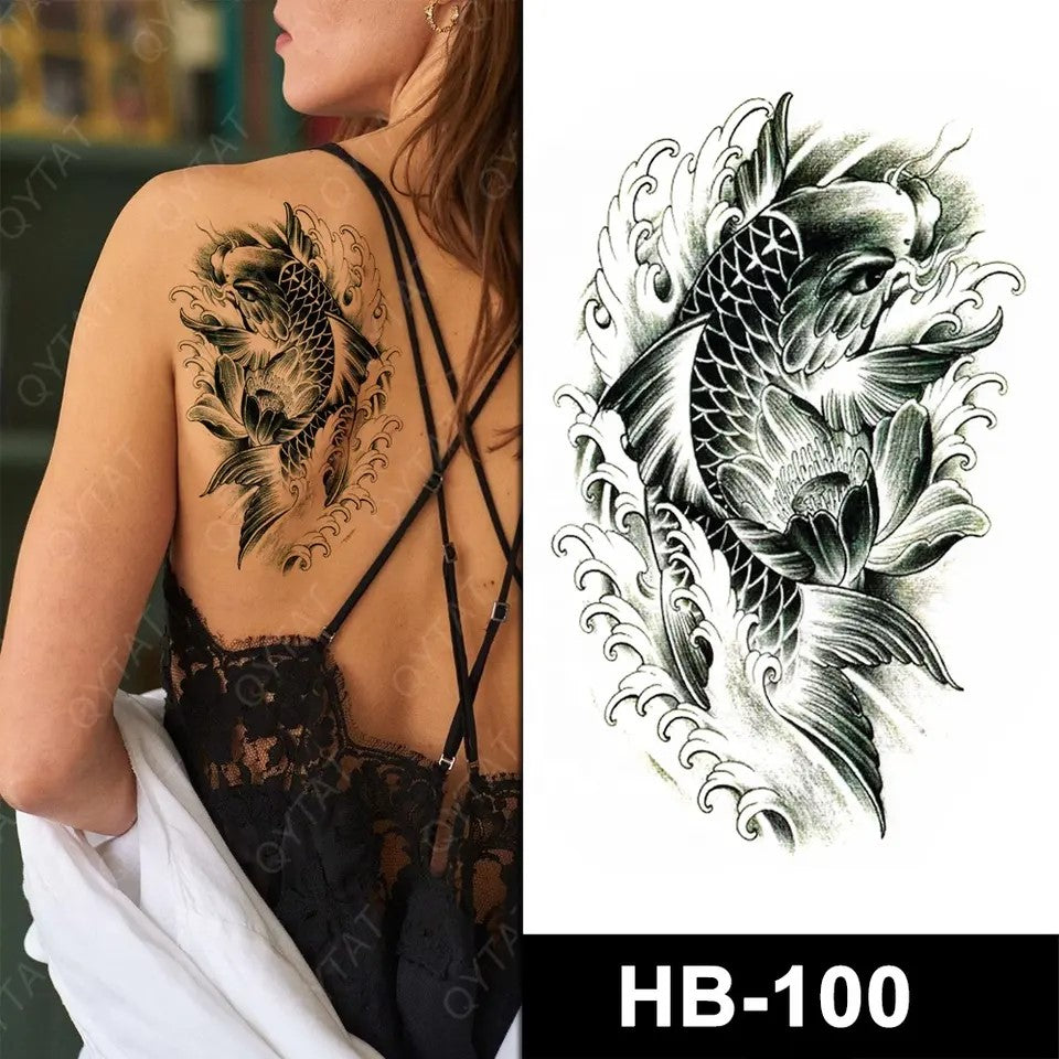 Temporary tattoo medium size HB100 148 x 210