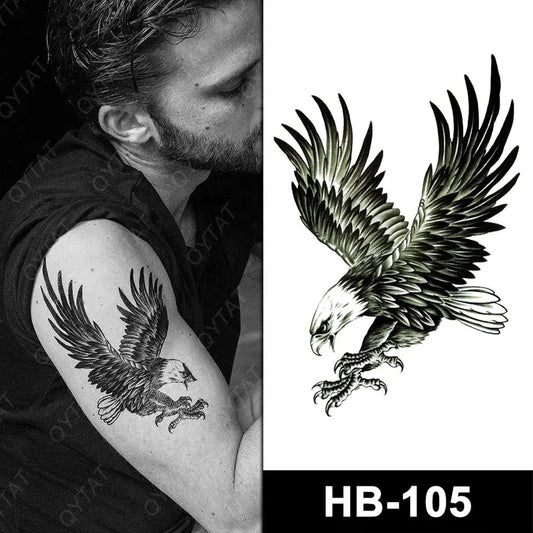 Temporary tattoo medium size HB105 148 x 210