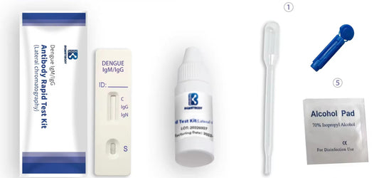 50 of Typhoid IgM/IgG Antibody Test Kit