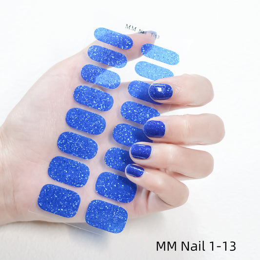 Nail wrap pattern MM03