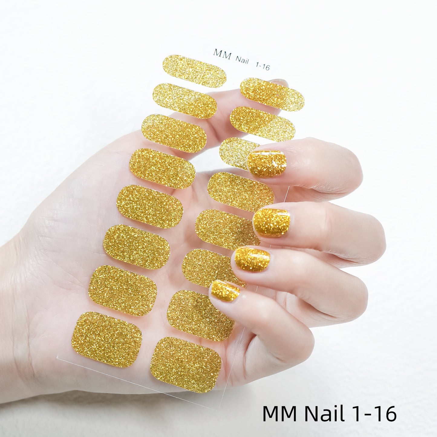 Nail wrap pattern MM06