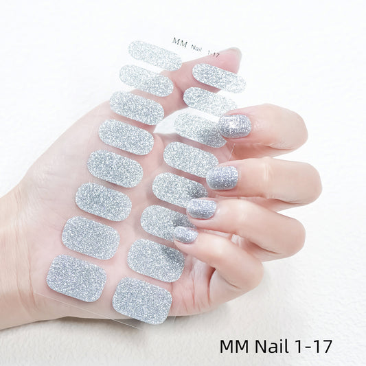 Nail wrap pattern MM07