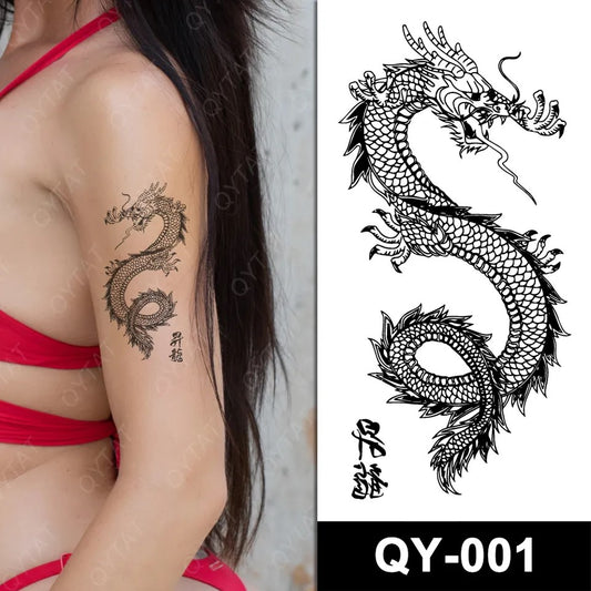 Temporary tattoo small size QY001 60 x 105