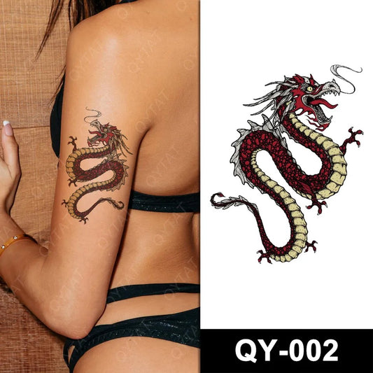 Temporary tattoo small size QY002 60 x 105