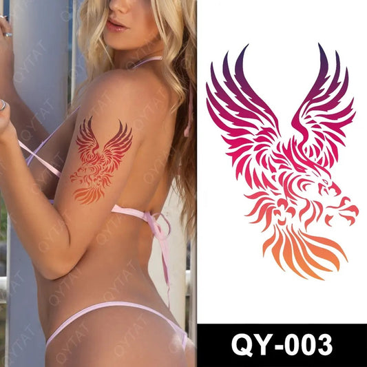 Temporary tattoo small size QY003 60 x 105