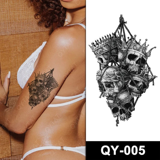 Temporary tattoo small size QY005 60 x 105