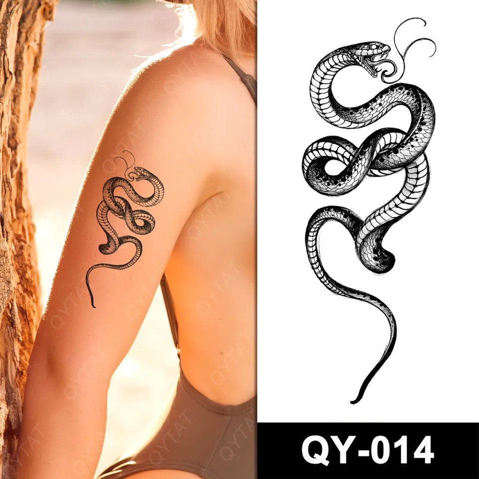 Temporary tattoo small size QY014 60 x 105