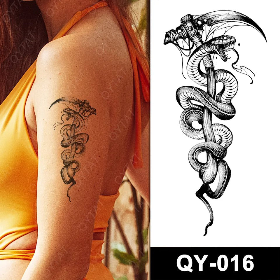 Temporary tattoo small size QY016 60 x 105