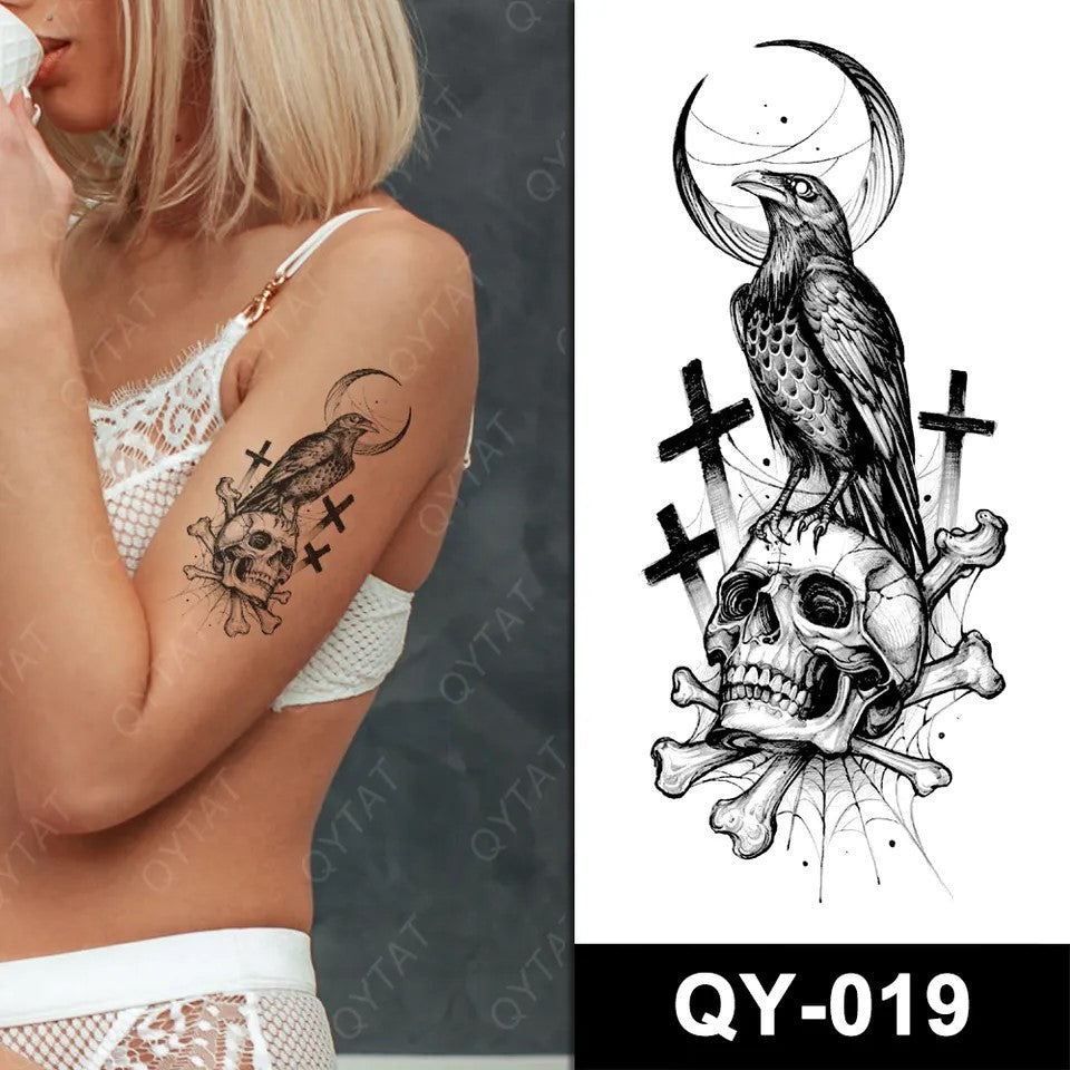 Temporary tattoo small size QY019 60 x 105