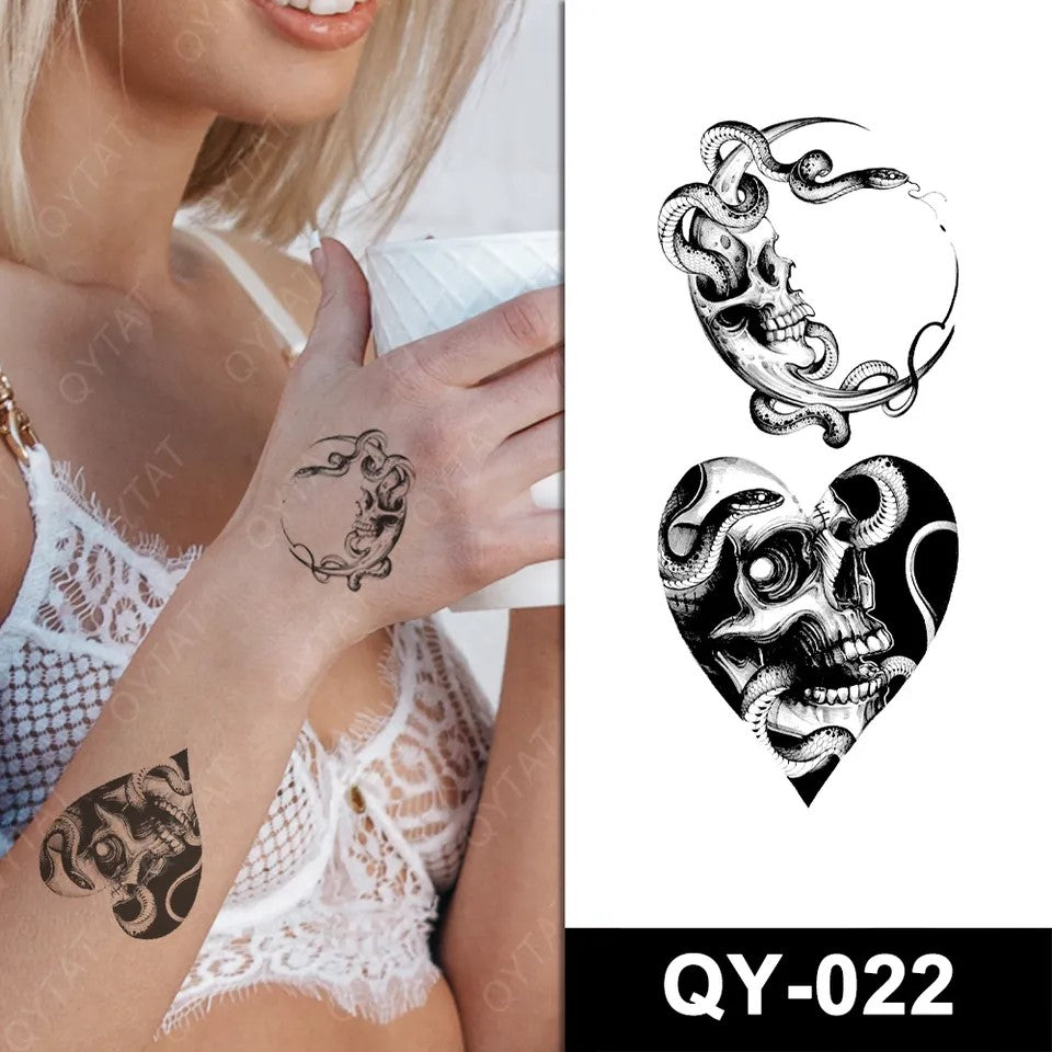 Temporary tattoo small size QY022 160 x 105