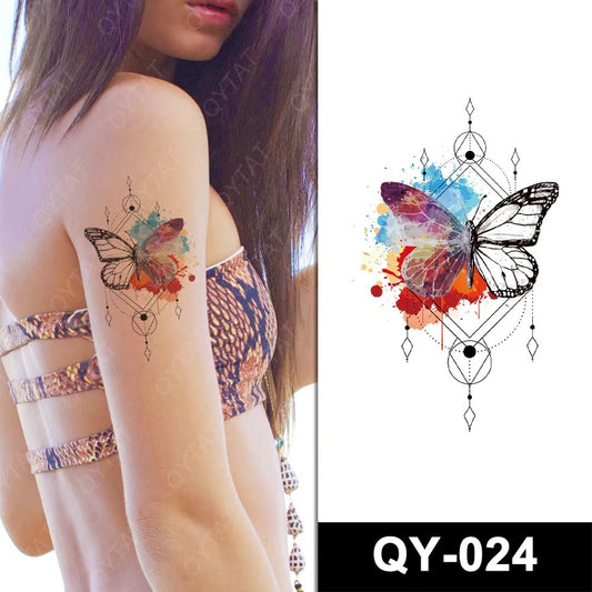 Temporary tattoo small size QY024 160 x 105