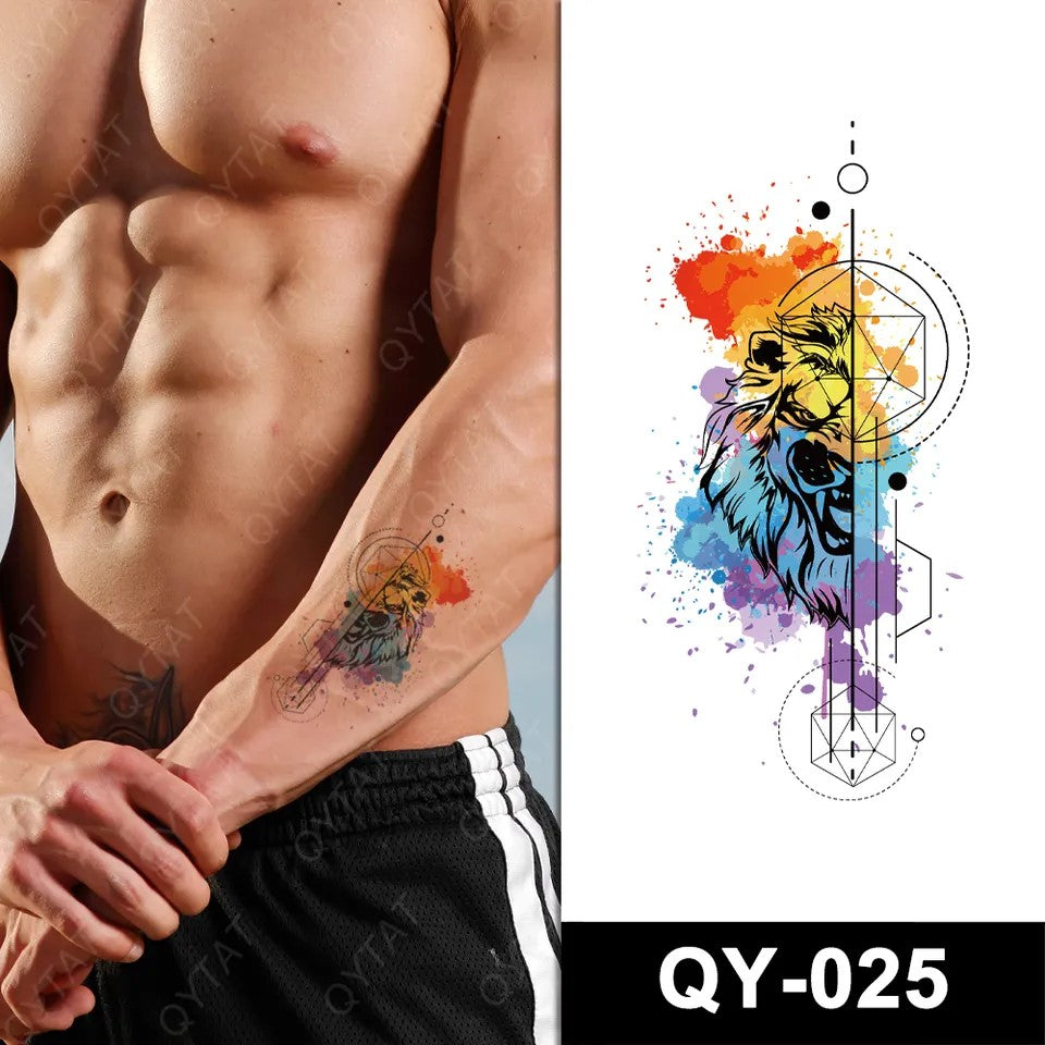 Temporary tattoo small size QY025 160 x 105