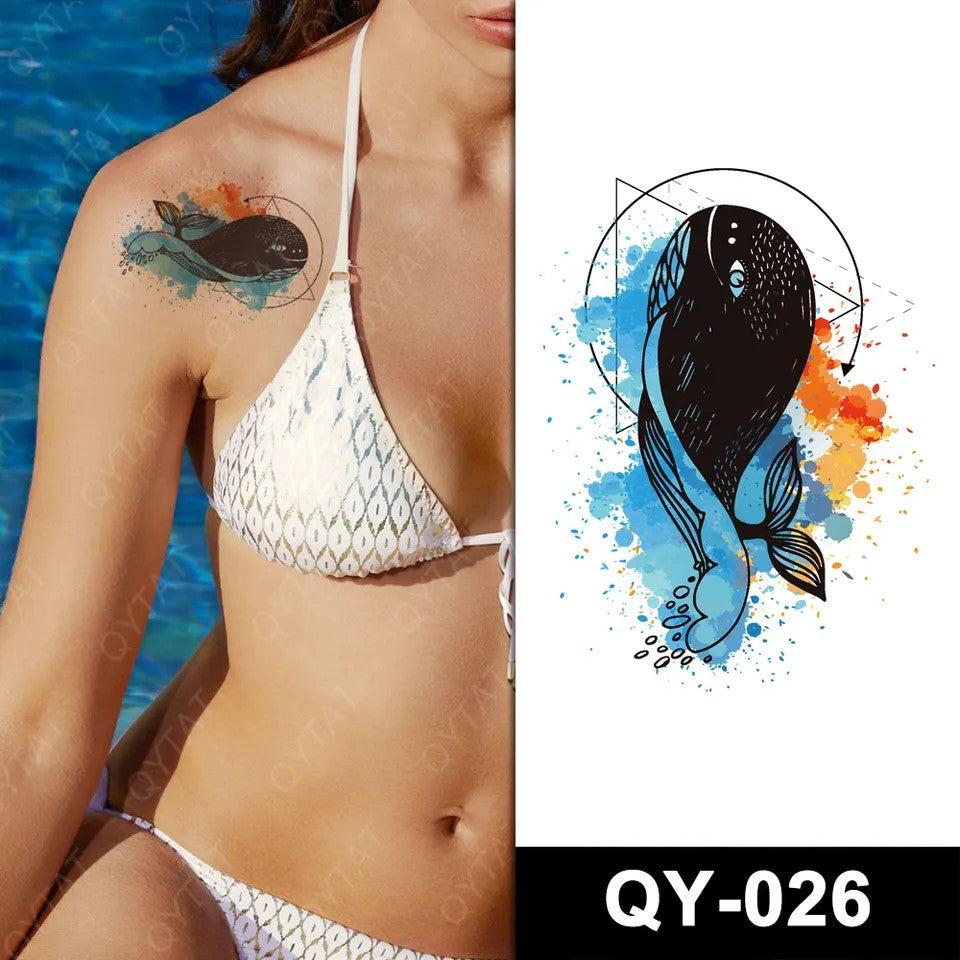 Temporary tattoo small size QY026 160 x 105