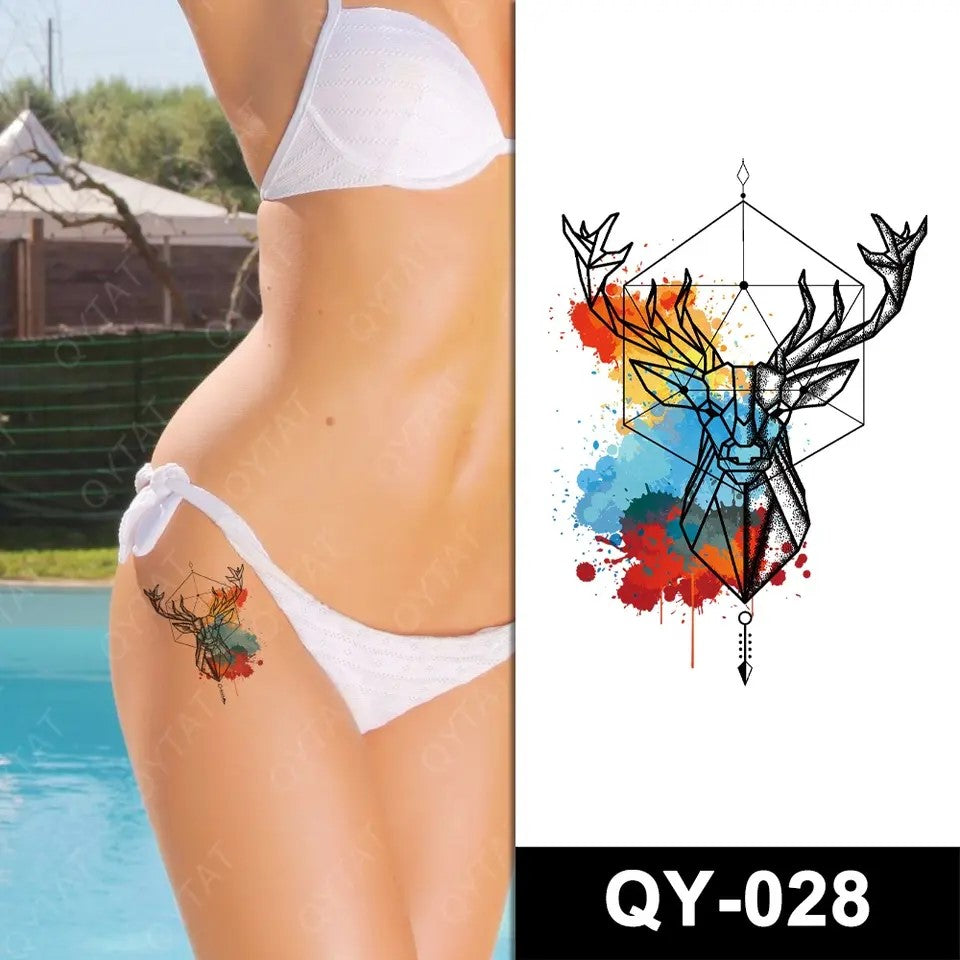 Temporary tattoo small size QY028 160 x 105