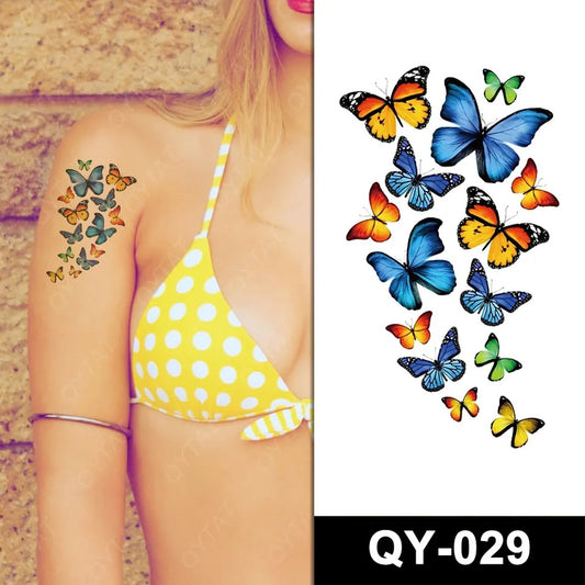 Temporary tattoo small size QY029 160 x 105