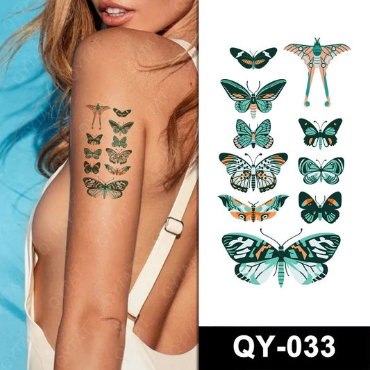 Temporary tattoo small size QY033 160 x 105