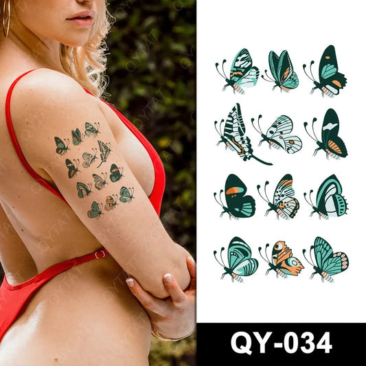 Temporary tattoo small size QY034 160 x 105