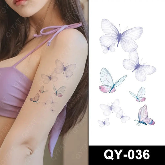 Temporary tattoo small size QY036 160 x 105