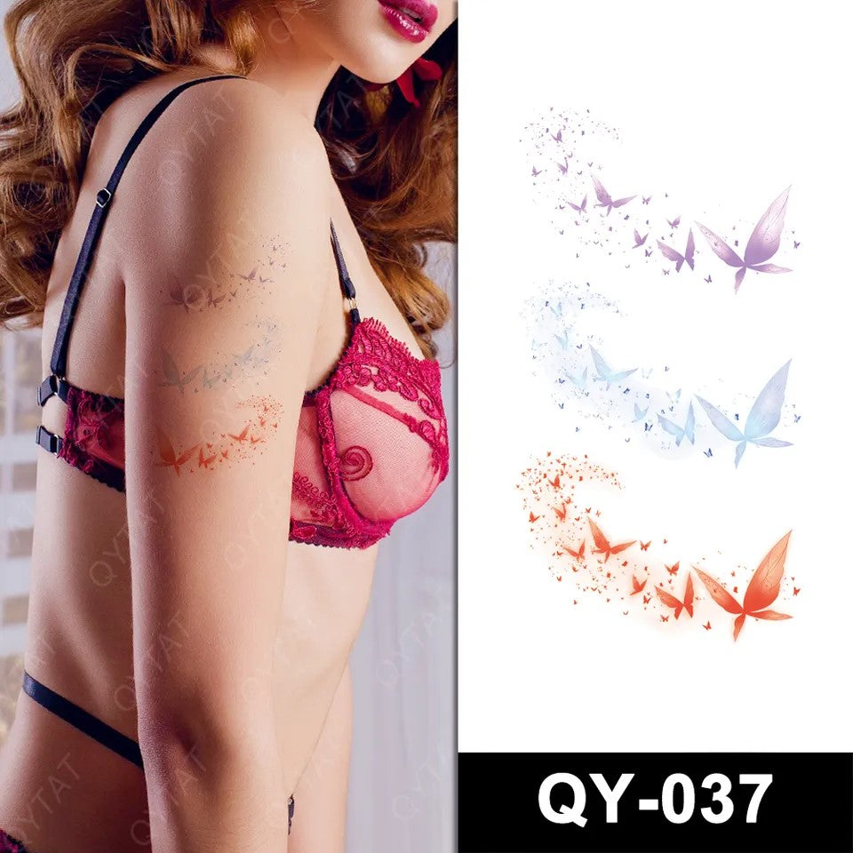 Temporary tattoo small size QY037 160 x 105