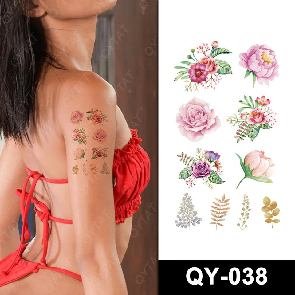 Temporary tattoo small size QY038 160 x 105