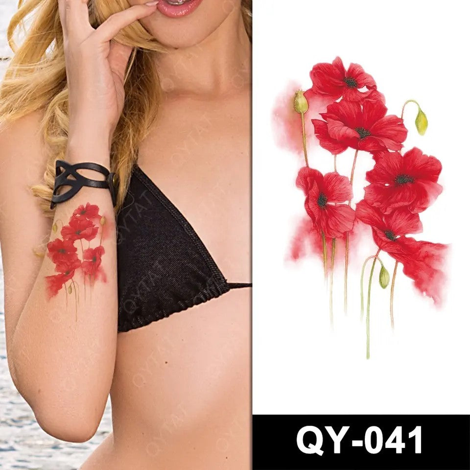 Temporary tattoo small size QY041 160 x 105