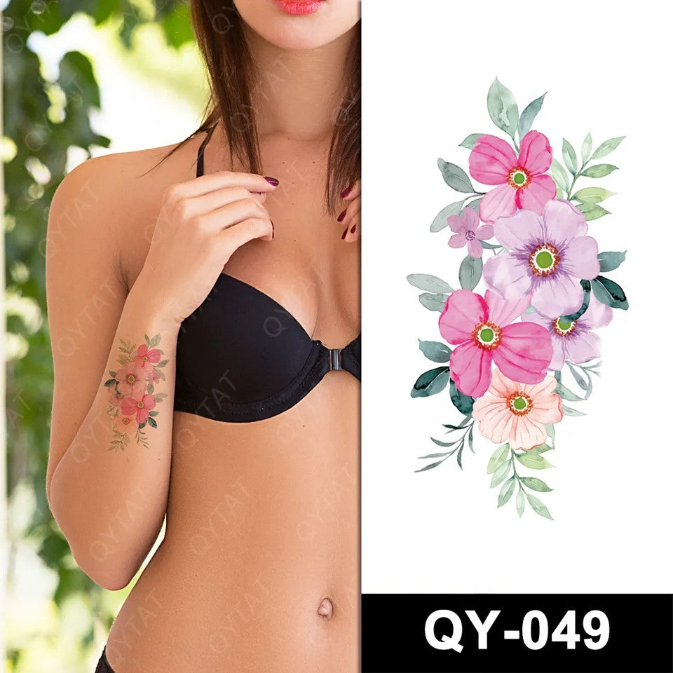 Temporary tattoo small size QY049 160 x 105