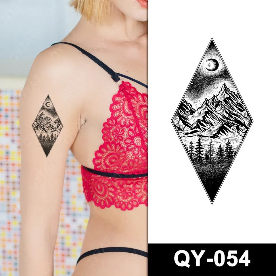 Temporary tattoo small size QY054 160 x 105