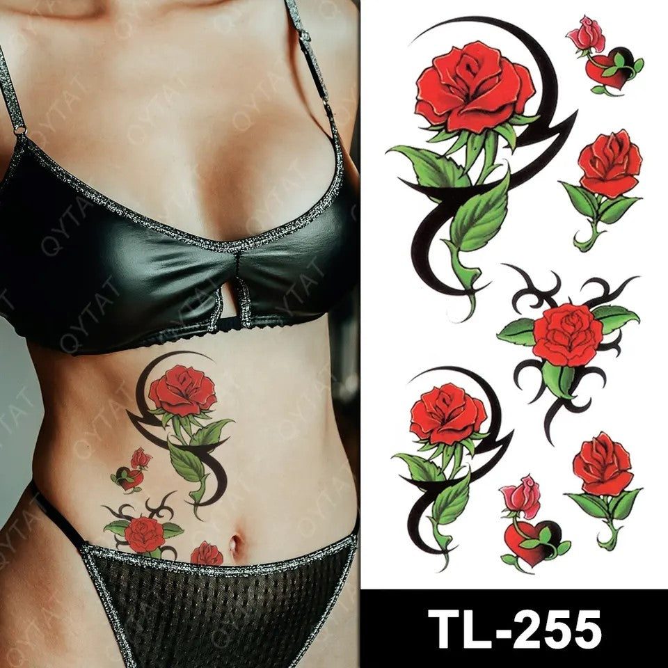 Temporary tattoo small plus size TL255  90 x 190