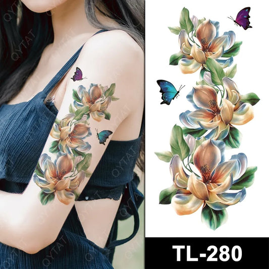 Temporary tattoo small plus size TL280  90 x 190