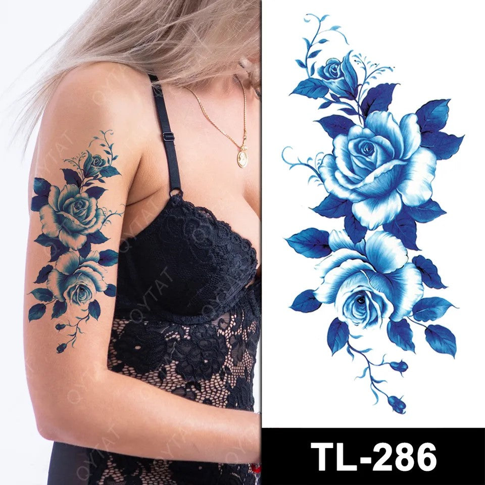 Temporary tattoo small plus size TL286  90 x 190