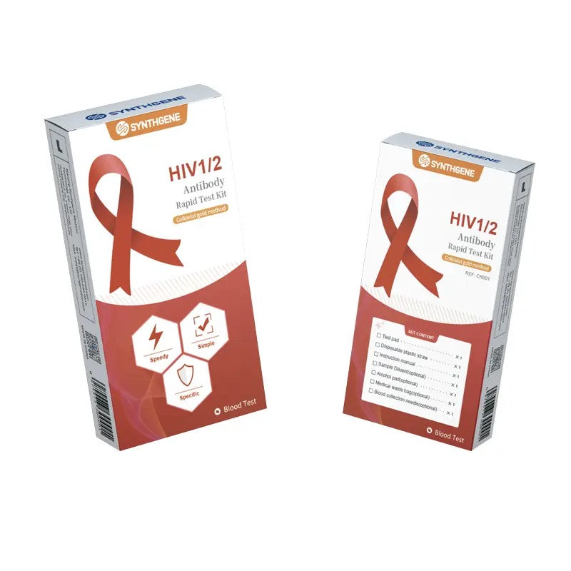 HIV Tests,  100 individual test kits