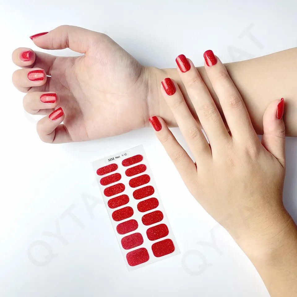 Nail wrap pattern 29