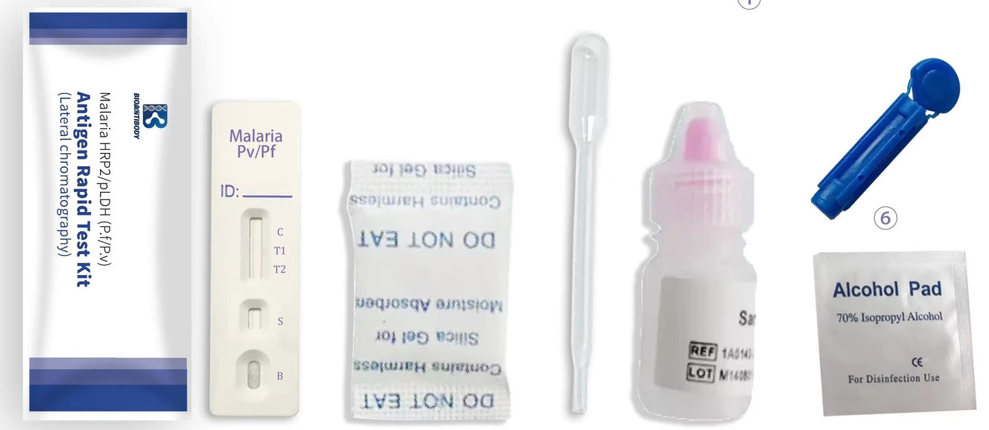 Malaria HRP2/pLDH(P.f/P.v) Test Kit