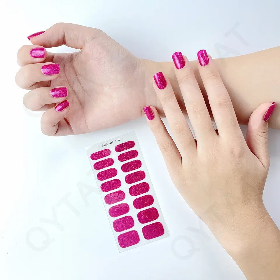 Nail wrap pattern 37