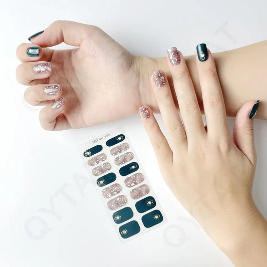 Nail wrap pattern 40