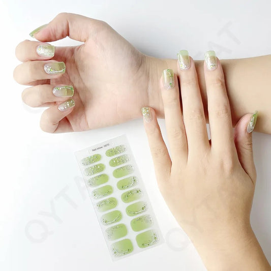 Nail wrap pattern 47