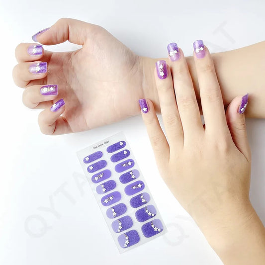 Nail wrap pattern 60