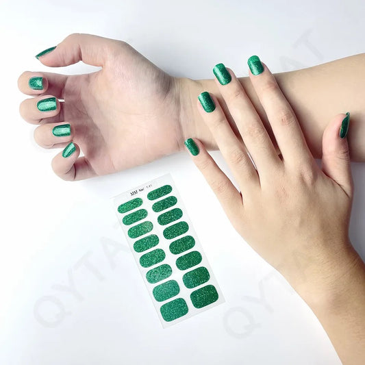 Nail wrap pattern 64