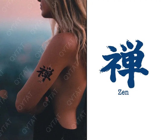 Chinese Zen Tattoo semi permanent SP