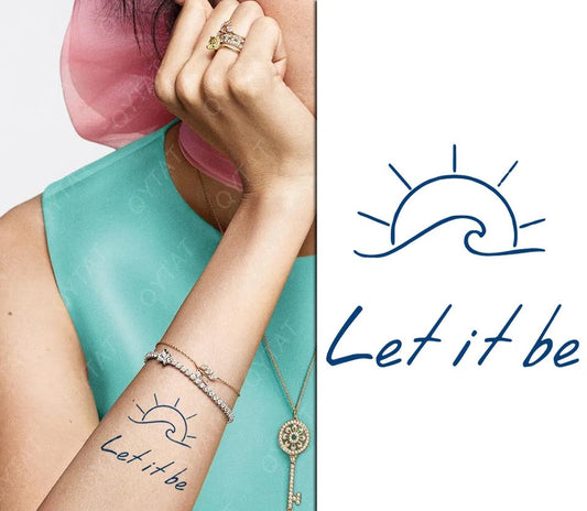 Let it Be Tattoo semi  SP